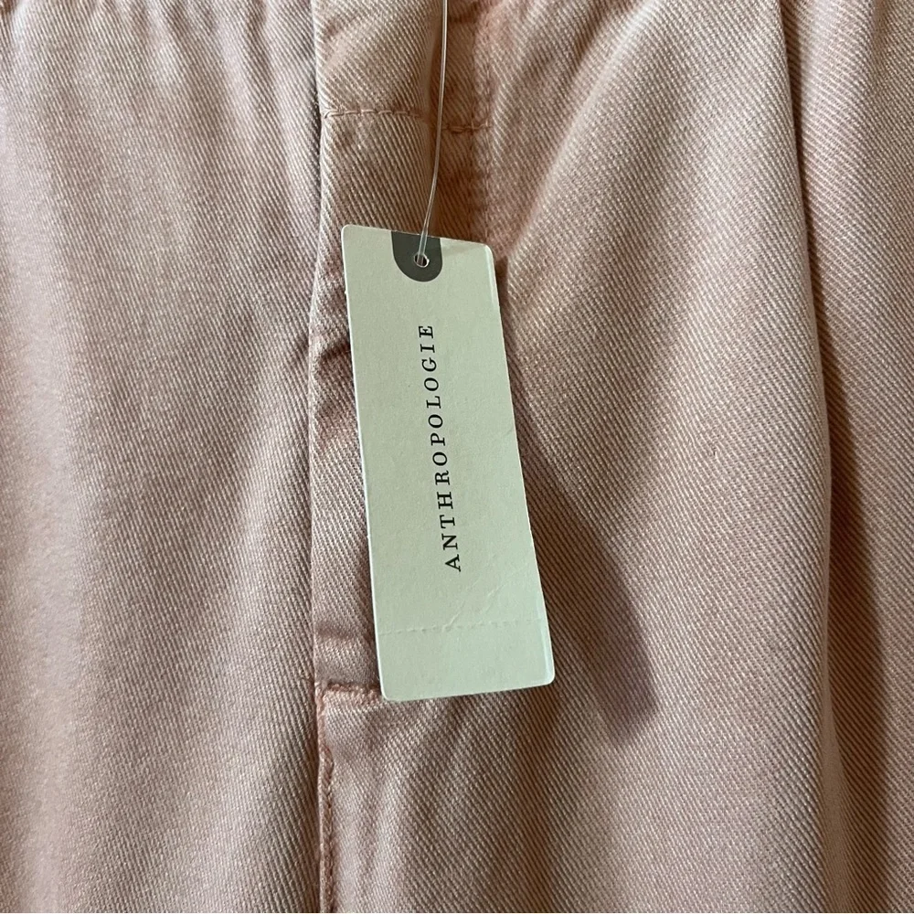 Anthropologie | NWT Scout Slim Pleated Pants Chino Trousers Pink Size 26